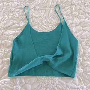 Knotted Back Crop Top